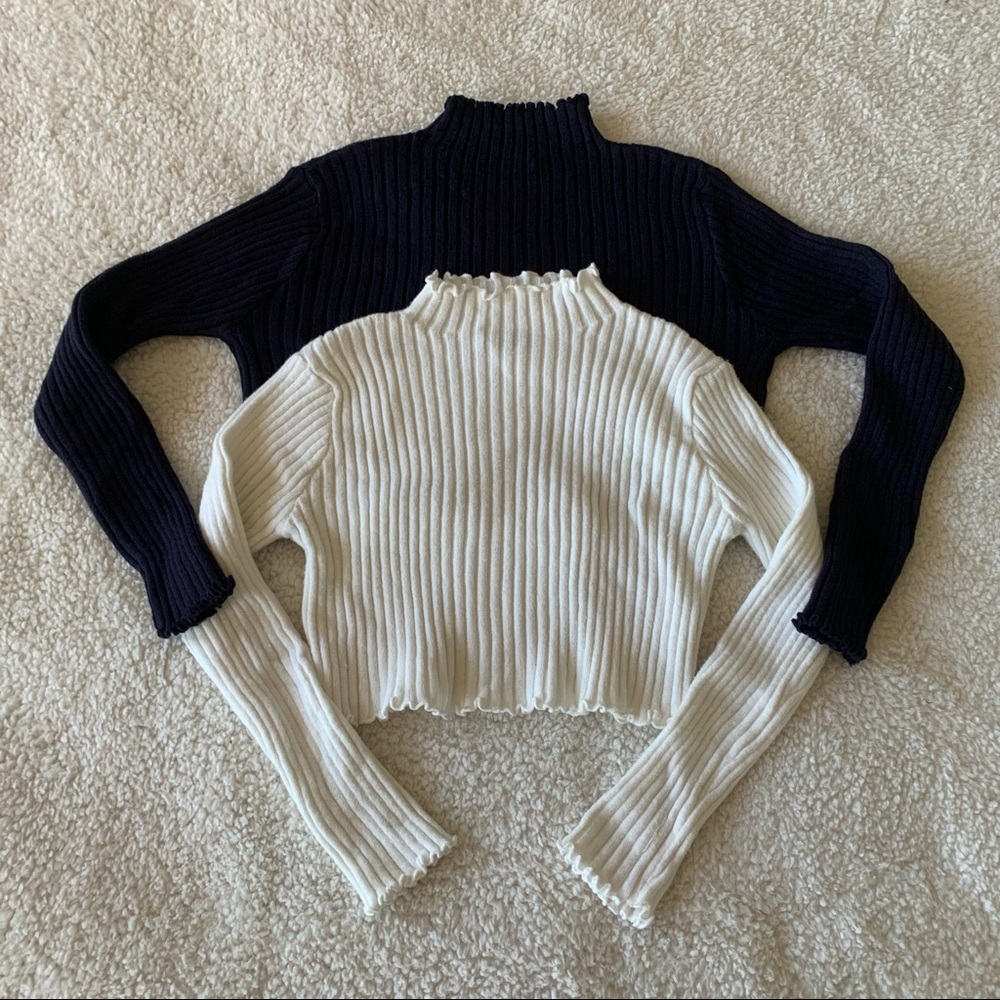 Pair Of Cropped Sweaters